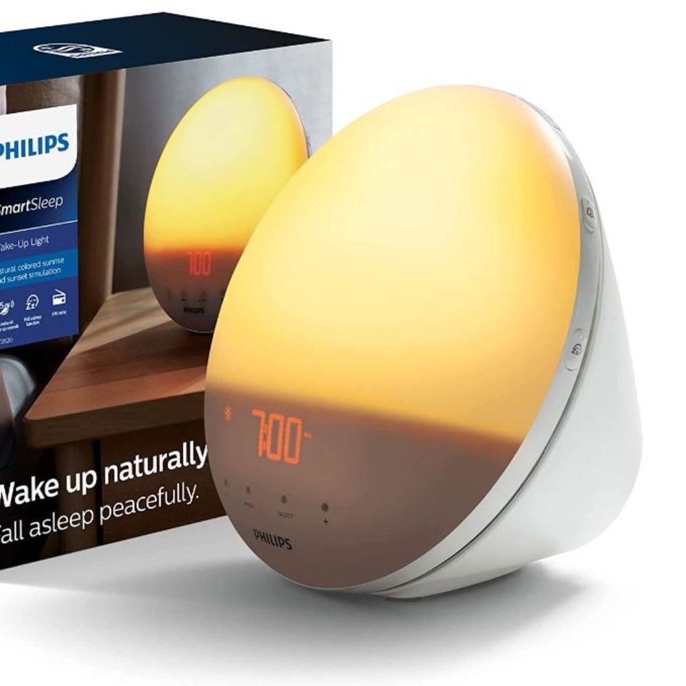 Philips SmartSleep Wake-up Light, Colored Sunrise and Sunset Simulation